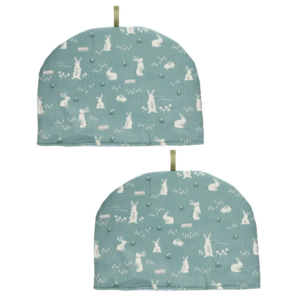 

2Pcs Printed Tea Cozy for Teapot Insulated Cotton Cover Protector Anti-Scald Teapot Warmer Reusable Tea Kettle Cover Case