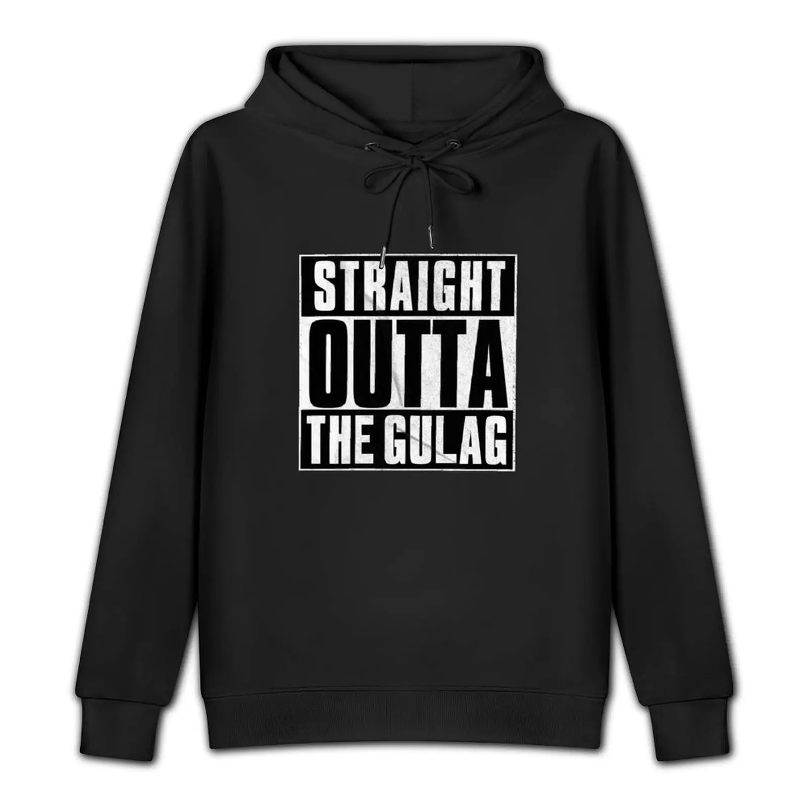 Straight Outta The Gulag Pullover Hoodie mens clothes korean autumn clothes autumn new products hoodies for men