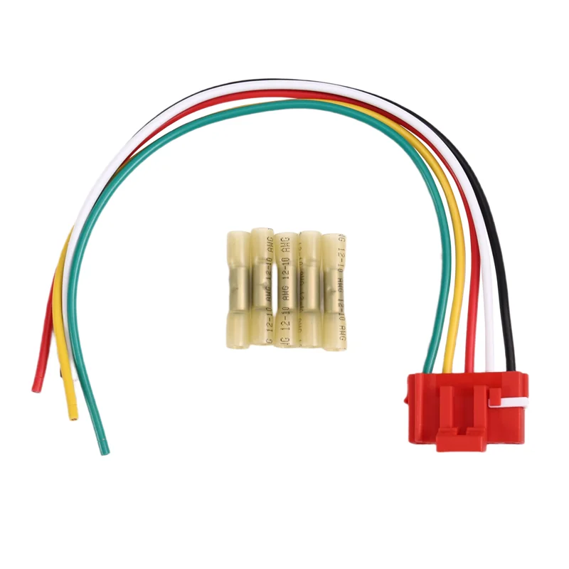 

AS57-Жгут резисторов двигателя воздуходувки Разъем резистора двигателя вентилятора Разъем резистора для Hummer H3