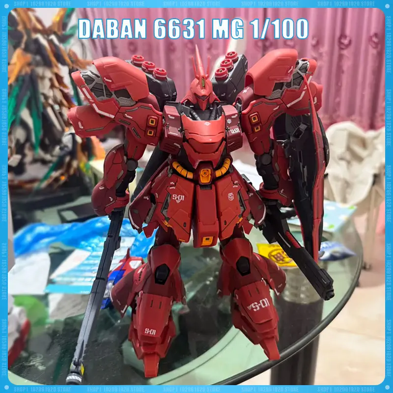 

В наличии DABAN 6631 MG 1/100 SAZABI Ver.Ka NEO ZEON MSN-04 Сборная модель, фигурки, пластиковая модель робота, игрушка, подарок