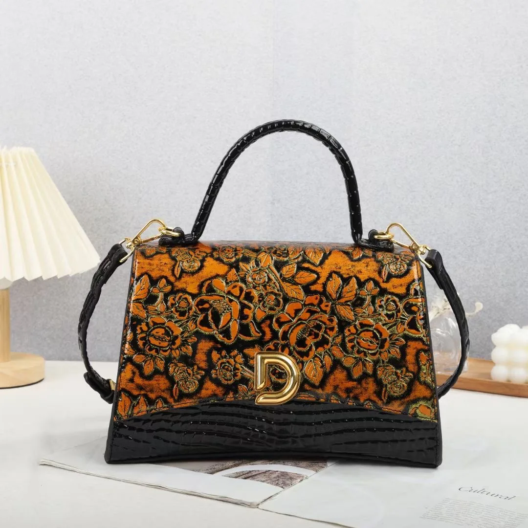 Women Handbags Top Handle Satchel Purse Shoulder Bag Flower Hobo Work Crossbody s for Bolsa Feminina