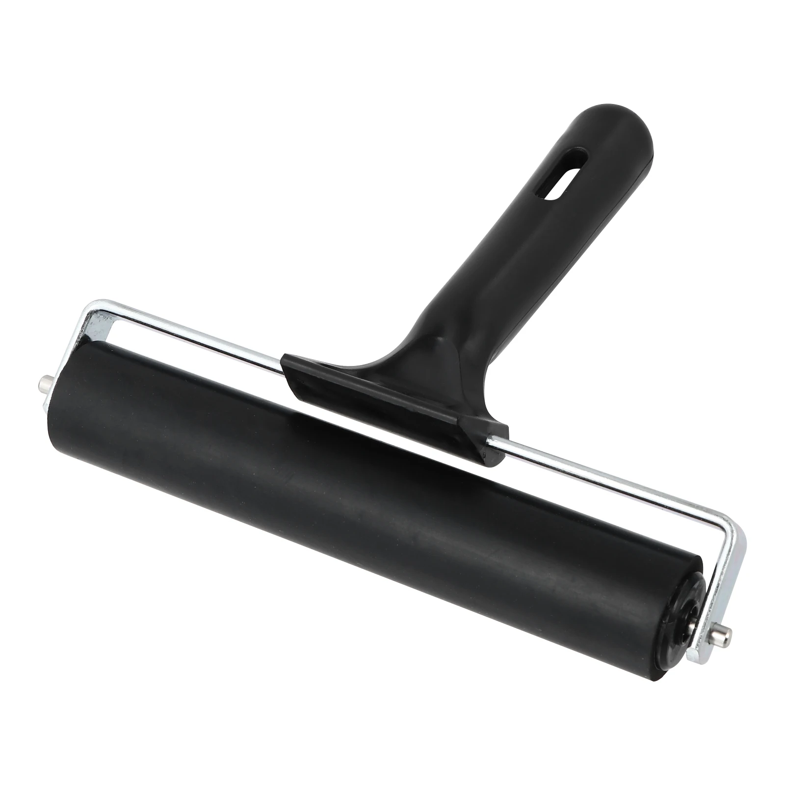

Rubber Roller for Ink Applicator Glue Tape Printmaking Oil Painting Stamping Craft Tool Smooth Surface Even Distribution