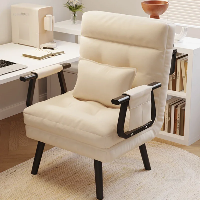 %a Lits pliants nordiques pour la maison et chambre، canapé paresseux inclinable pour la sieste au Bureau،