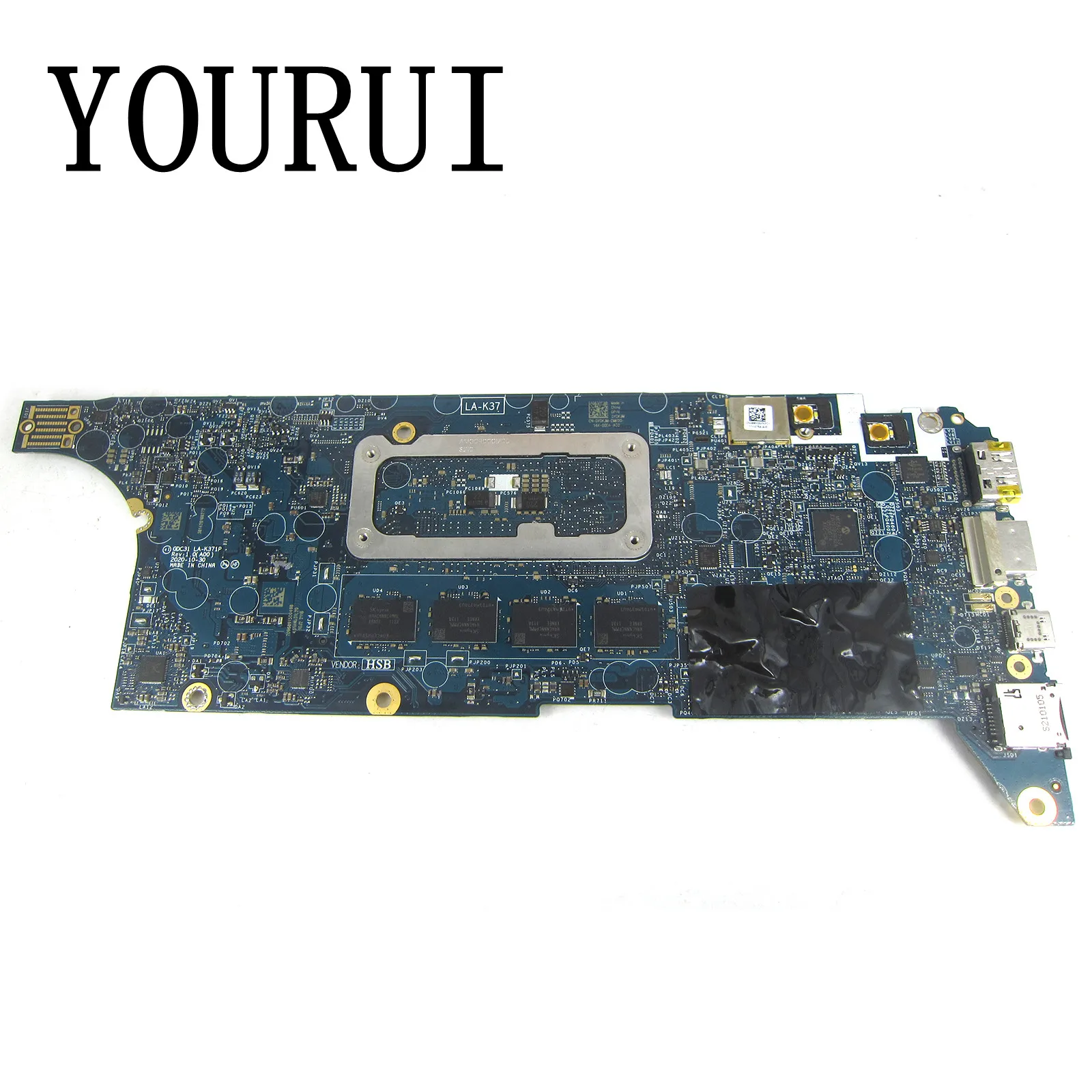 LA-K371P For Dell Latitude 7320 7420 Laptop motherboard with I5-1145G7/I7-1185G7 CPU and 8GB/16GB RAM Mainboard