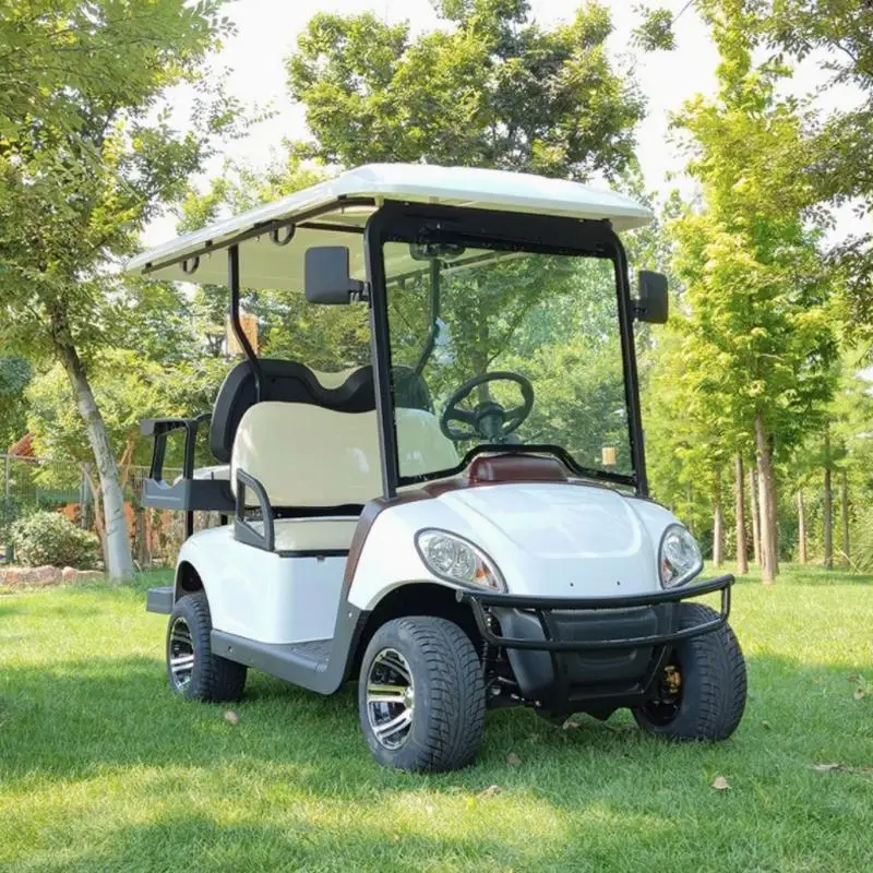 

4 Passenger Electric Golf Cart Lithium Battery off Road Tire Lifted Hunting Buggy Trolley Scooter Car Street Legal Golf Cart