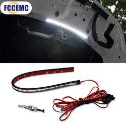 New Car Universal Under Hood Engine Repair White LED Light Bar with Switch Control Fits Any Vehicle Maintenance Lamp Lighting