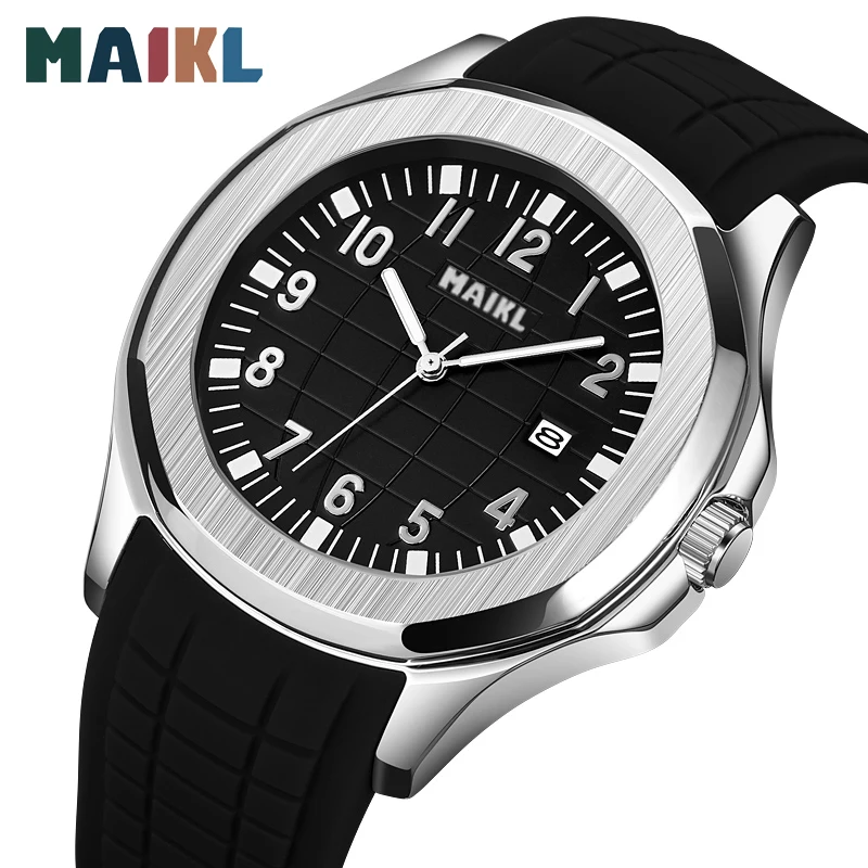 MAIKL Fashion Man Casual Waterproof Date Sports Watches Clock For Men Male Relogio Masculino Quartz Movement Wristwatches GM20