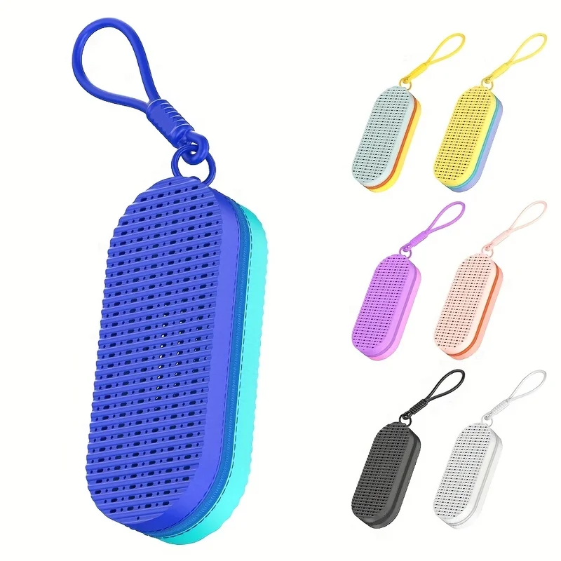 Professional silicone swimming goggles cover, protective glasses storage box, anti fall, breathable, scratch resistant.