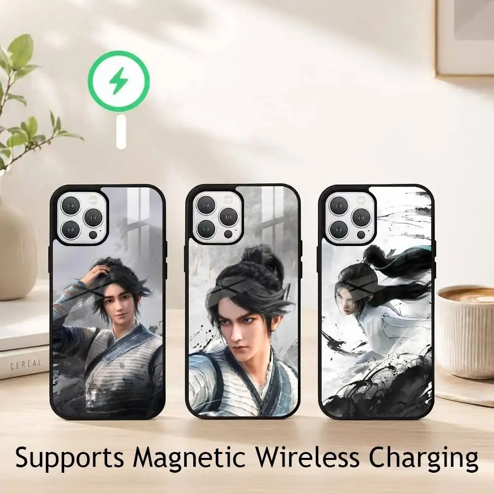 Sword of Coming Anime gift Phone Case For iPhone18,17,16,15,14,13,12,11 Plus,Pro Supports Magnetic Wireless Charging