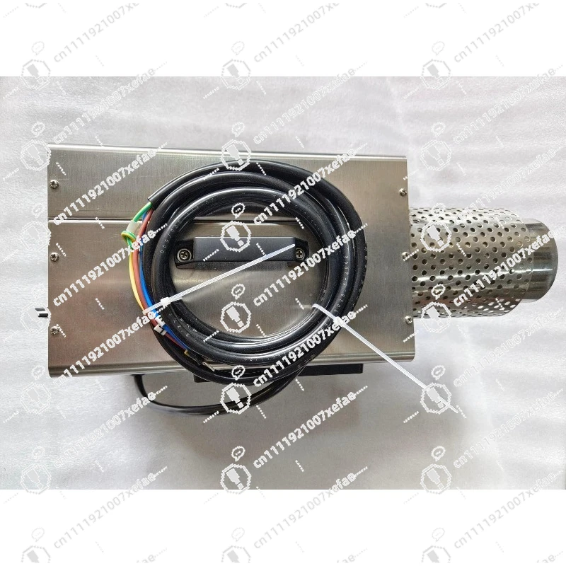 3KW 220V/380V Stainless Steel Industrial Electric Heating Fan Air Heater Blower 120W Motor 318m/h