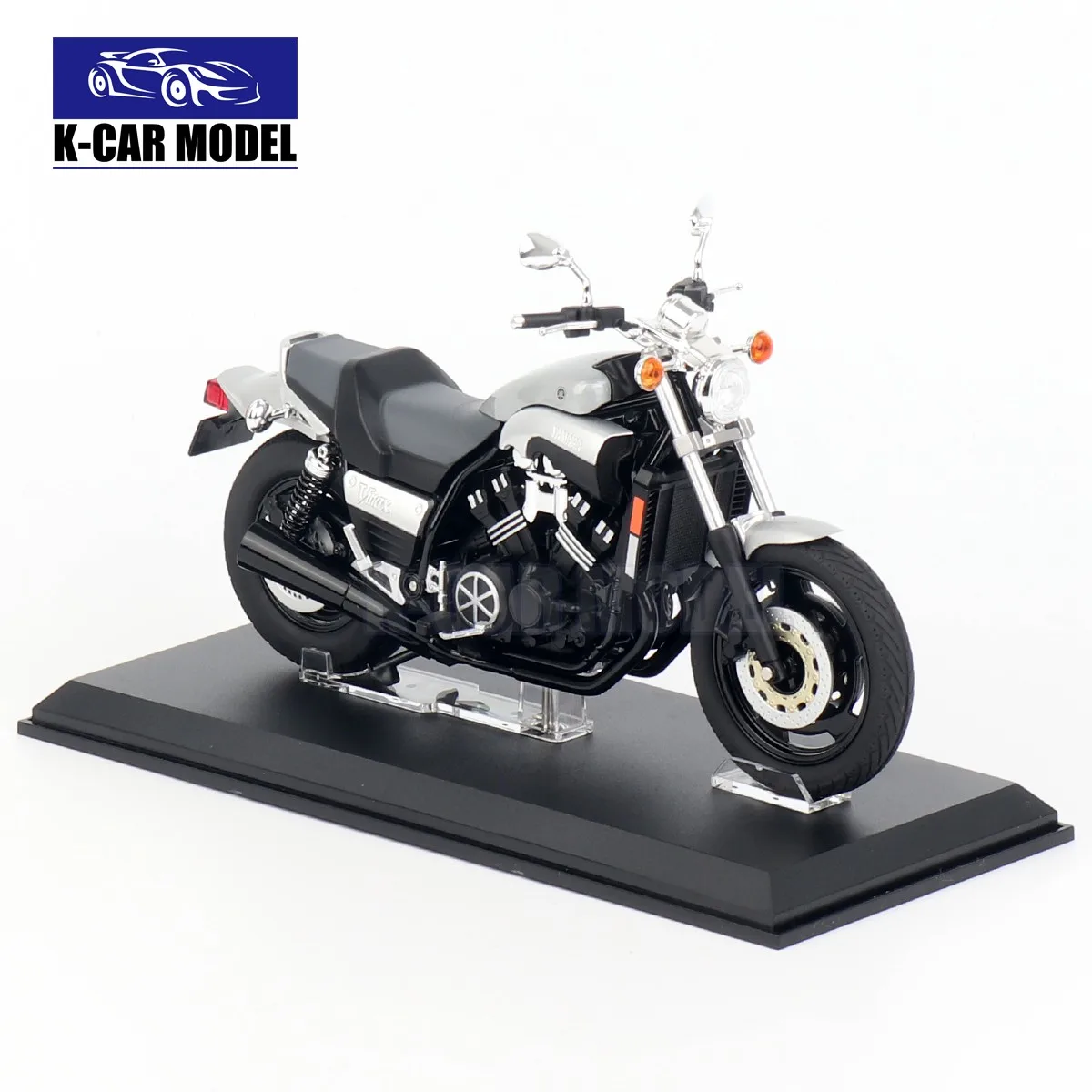 AOSHIMA-YAMAHA Vmax Diecast Motocicleta Modelo, 1:12 Escala, Brinquedos Presentes