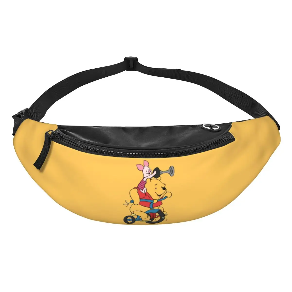 

Поясная сумка-бананка с мультяшными персонажами Тигр и Винни-Пух для мужчин и женщин, для путешествий, телефона и денег
