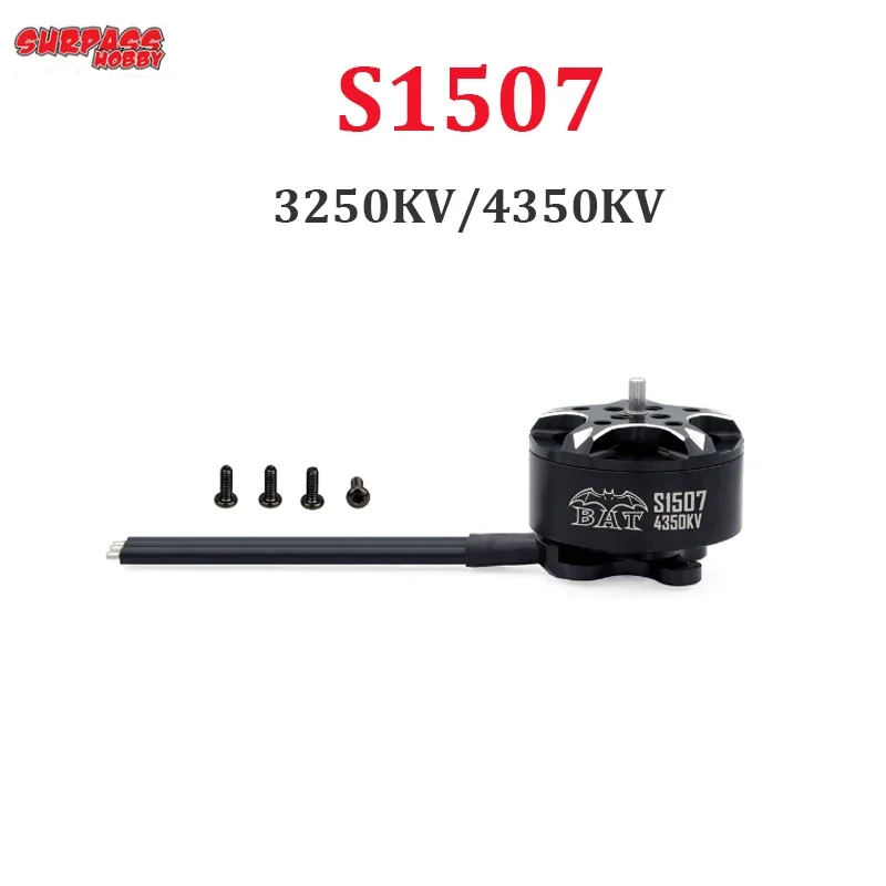 Surpass-Hobby s1507 3250kv/4350kv Hochwertiger bürstenloser Motor 3-Zoll-Kreuzmotor fpv Mehr rotor motor für RC-Drohne