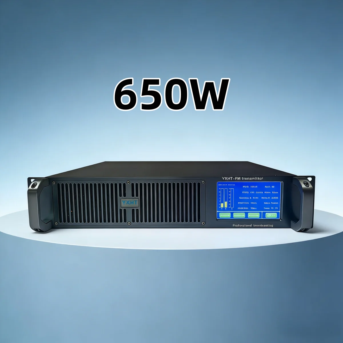 

High-Quality 650W FM Transmitter, Reliable & Low Noise, for Church/Community & Emergency Rescue, CD Sound & 100-240V