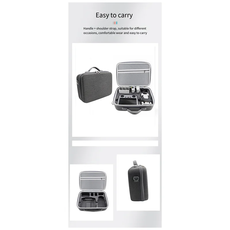 Carrying Case For DJI Mini 4 Pro Drone Bod Remote Controller Protective Storage Bag Hanbag Box Portable Travel Bag
