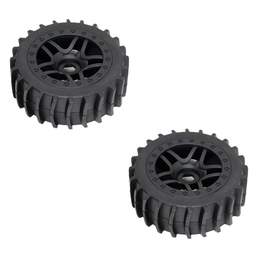 2 Pcs for ARRMA TRAXXAS 1/8 RC Off-Road Vehicle Desert Tire Paddle Tire Sand Tire Racing Tire 17MM