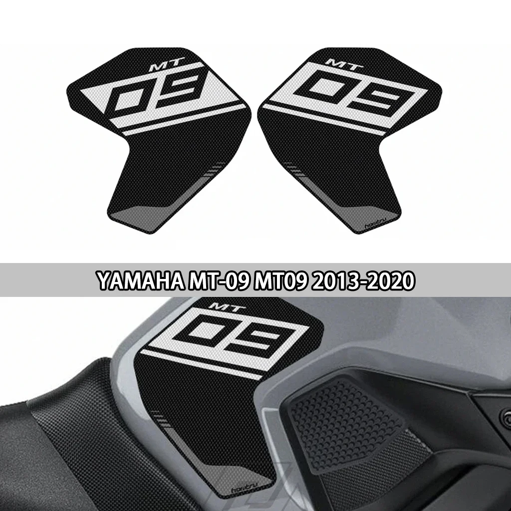 

For Yamaha MT-09 MT09 2013-2020 Motorcycle Parts Side Tank Cushion, Side Plate Knee Protector Decoration