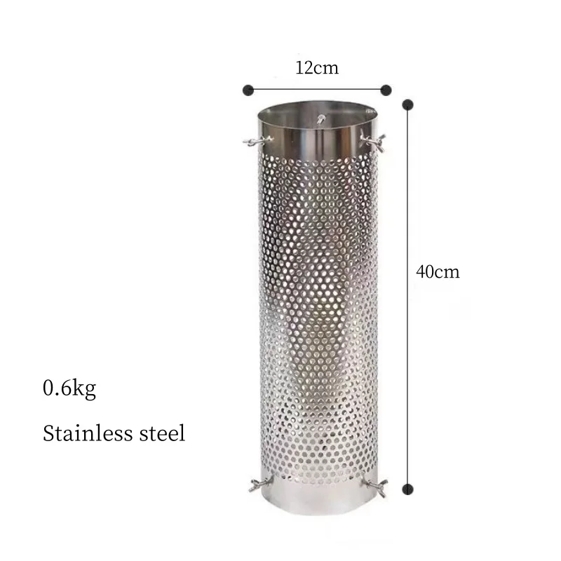 

Защитная сетка для трубы, защита для дымохода, аксессуары для печи на дровах, нержавеющая сталь, защита от ожогов, чехол для дымохода, L40 см, тепло