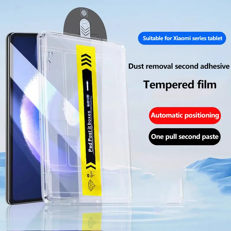 Glass For Xiaomi Redmi Pad Pro 12.1 2024 SE 11 inch Xiaomi Pad 6S Pro 5Pro 6 Pro 11 inch Easy Install Auto-Dust Removal Kit