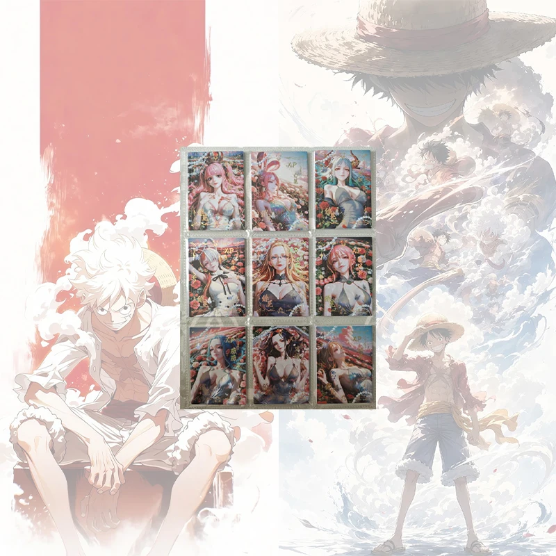 Japanese Anime ONE PIECE Card Set Perona Carrot Boa Hancock Nefertari D. Vivi Yamato Nami Vinsmoke Reiju Collectible Cards