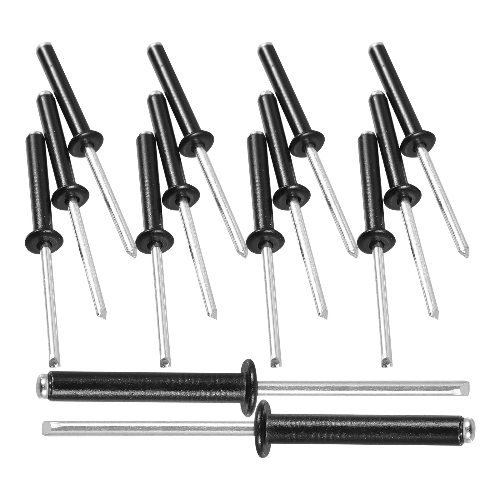 50Pcs Round Head Aluminum Rivet Set Durable Rivets for Metal Repair Sheet Metal Door Gutter Pop Blind Rivets Blind Rivet