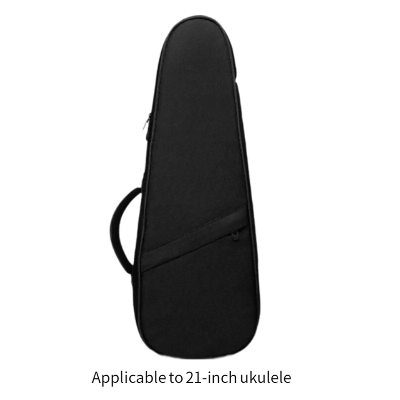 Ukulele-Gigbag, Musiknote, Oxford, gepolstert, mit großer Tasche und verstellbaren Riemen, Ukulele-Etui für Konzert-Tuner-Zubehör