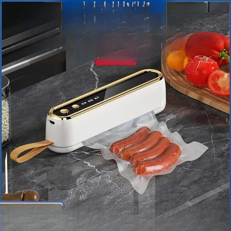 

Vacuum Food Sealers USB Portable Household Food Bag Kitchen Mini Sealing Machine with Large Battery Kitchen Appliances