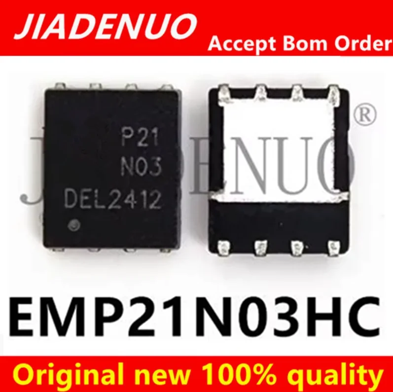 (5pcs)100% New EMP21N03HC EMP21N03 P21N03 QFN-8 Chipset