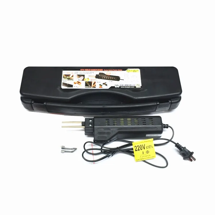 Car bumper repair machine, plastic welding machine, crack repair tool equipment set