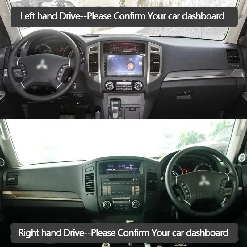 Für Mitsubishi Pajero Shogun Montero 2006-2020 V80 V87 V93 V97 Dashboard Abdeckung Dash Board Matte Teppich Pad schatten Cape Decke – Detail 6