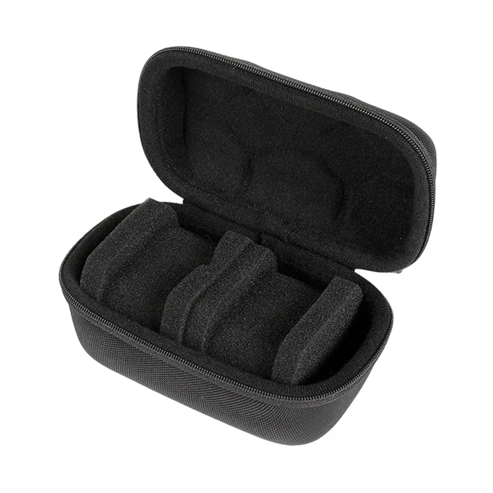Watch Travel Case Carrying Case 2 Slot Hard Shell EVA Watch Box Watch Storage Box for Wristwatches Digital Smartwatches