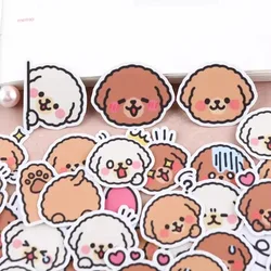 40PCS Cute Dog Stickers Travel Craft Paper Scrapbooking Craft Diary Album TN Decorative DIY Craft Photo Album