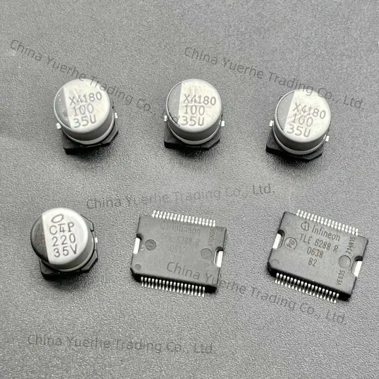 

TLE6288R 100UF35V 220UF P0748 for hyundai engine gearbox ECU board electronic pressure control battery valve chip