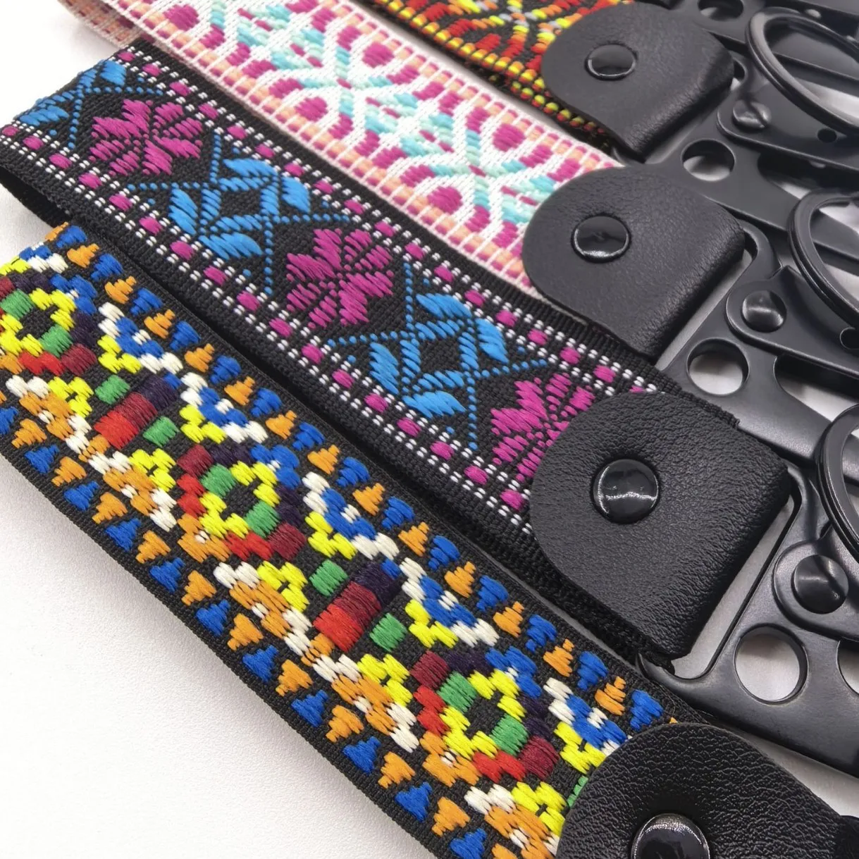Car Motorcycle Pattern Keychain Elastic Handle Buckle Colorful Ribbon Pendant Decorative Key Holder Knitting Keyring Accessories