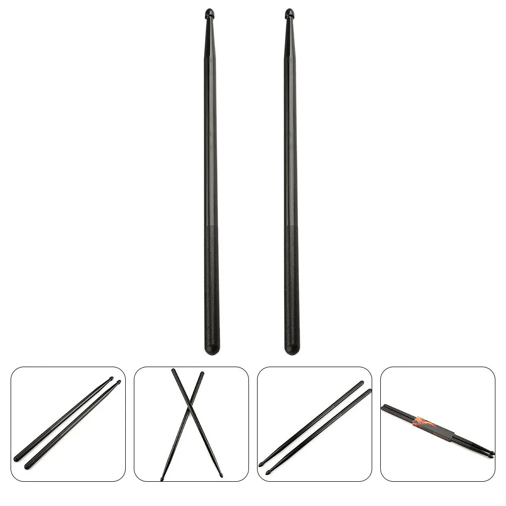 

1 Pair Drum Sticks Nylon Material Lightweight Smooth Surface For Drum Set Percussion Instruments Stage Performance Beginners