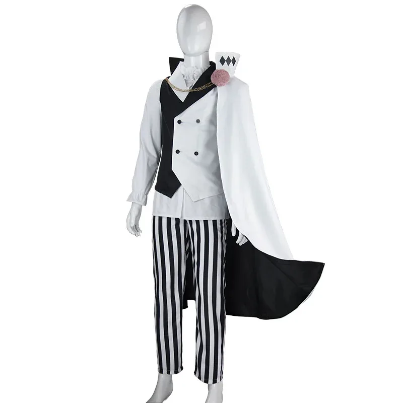 Nikolai Gogol Cosplay Costume perruque chapeau pardessus cape uniforme Anime Bungo chiens errants saison 4 la décay de l'ange hommes tenue