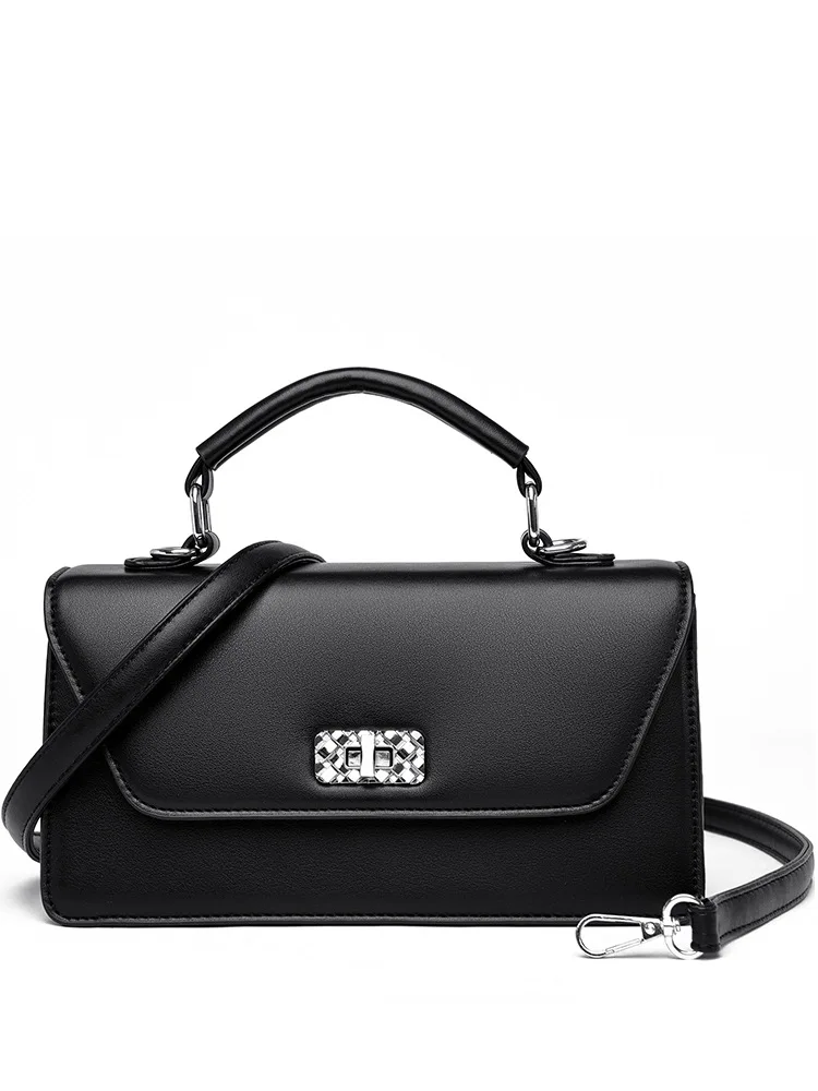 

Новая элегантная квадратная сумка 2026 года в стиле ретро для женщин: шикарная сумка с поворотным замком, универсальная сумка через плечо с цветовыми блоками для повседневного использования и вечеринок