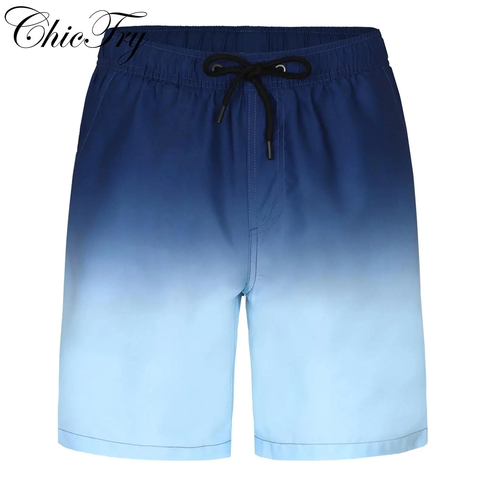 

Mens Swim Trunks Drawstring Elastic Waistband Quick-Drying Compression Liner Shorts Swimwear Beachwear Swimming Surf Bottoms