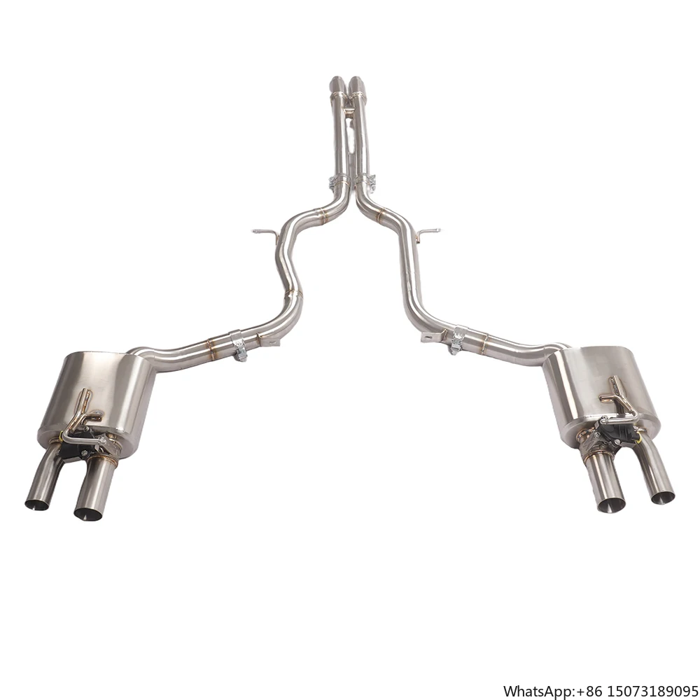 

Catback Exhaust Pipes for 970 971 3.6 4.8 2016-2024 Valve Muffler Escape Exhaust System