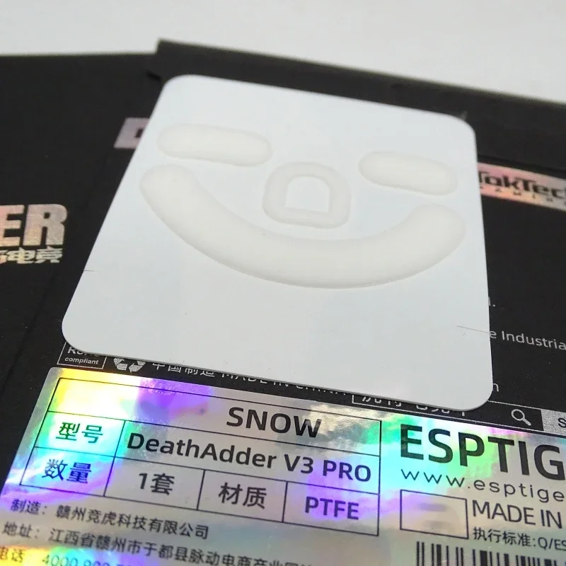 1パックeSportStiger Snow Series Mouse Skates Mouse Feet for Deathadderマウスグライド