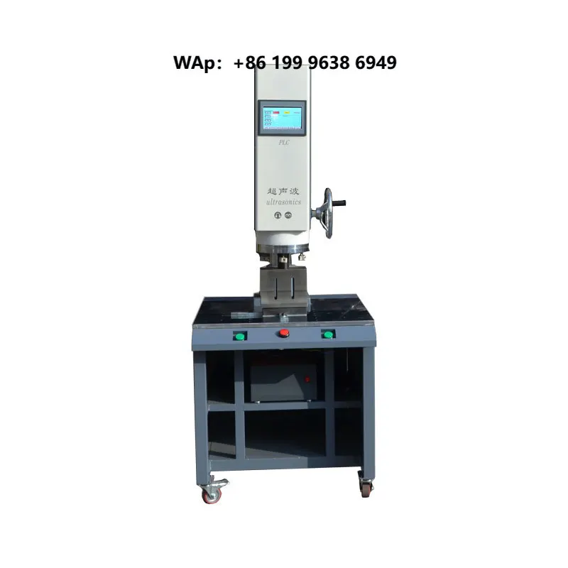 High-Speed Ultra-Sonic Plastic Welder 15kHz Semi-Automatic Machine 110V/220V 12-Month Warranty for Efficient Plastic Bonding