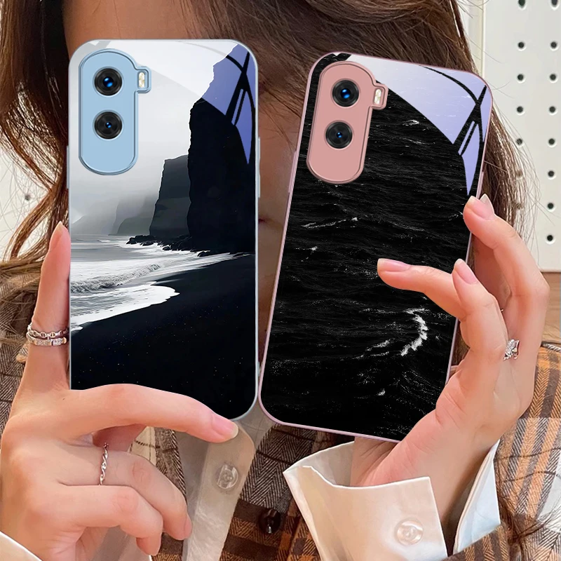 

Personalized Lightning For Honor 200 90 8X 9X Pro Lite P50 P40 Nova 10 11i P60 Magic4 6 Mate 20 50 Tempered Glass Phone Case