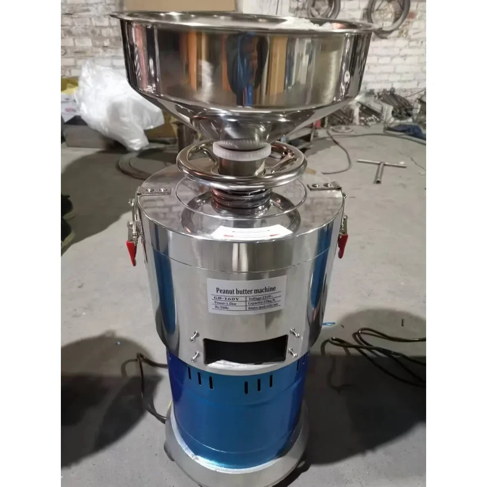 Amendoim Pasta Retificadora, Nut Grinder Making, Sesame Tahini, 15 kg/h Eficiência, 2850 R min Velocidade