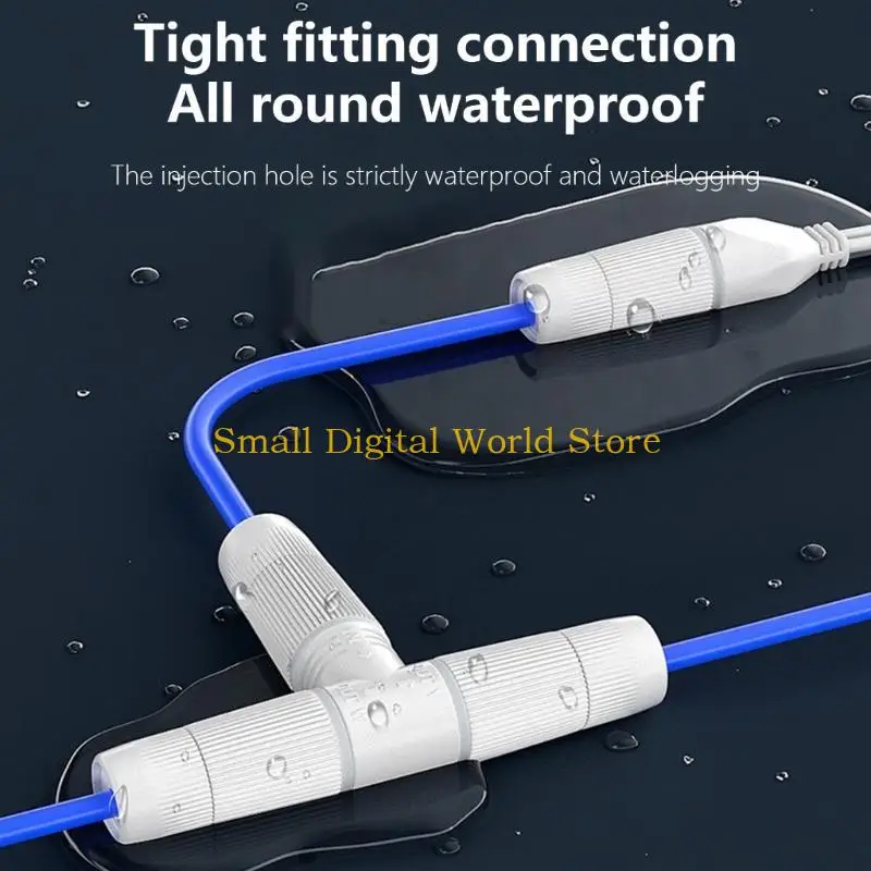 77UB Networking Cable POE Splitter, Simplify Cabling with 2Device Connection for Surveillances Systems Efficiency Boosters