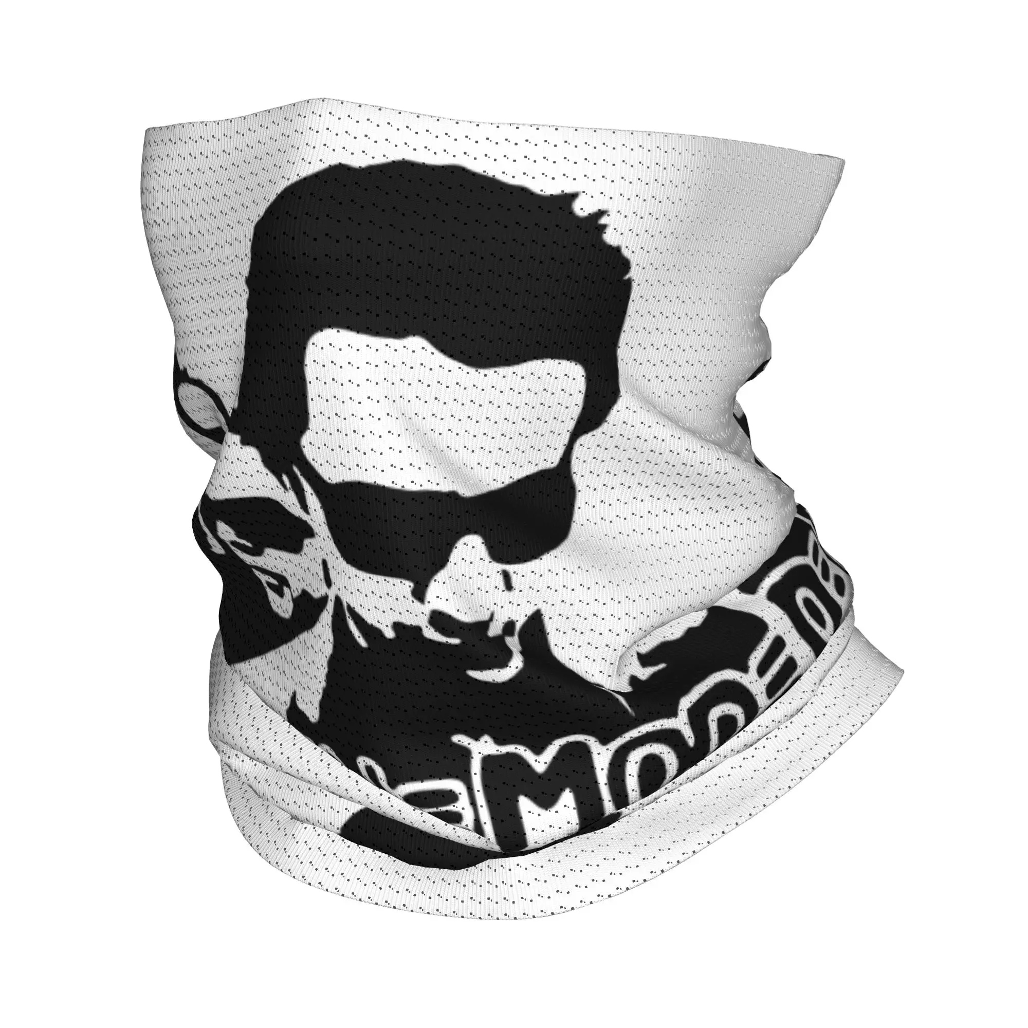 

Custom Electronic Rock Depeche Cool Mode Bandana Neck Warmer Men Women Winter Hiking Ski Scarf Gaiter Face Cover