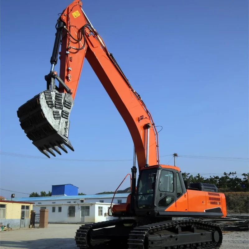 Construction Large Digger Thickened Boom Stick Wear-resistant Standard Bucket Stable Running Road Widening Excavation Digger
