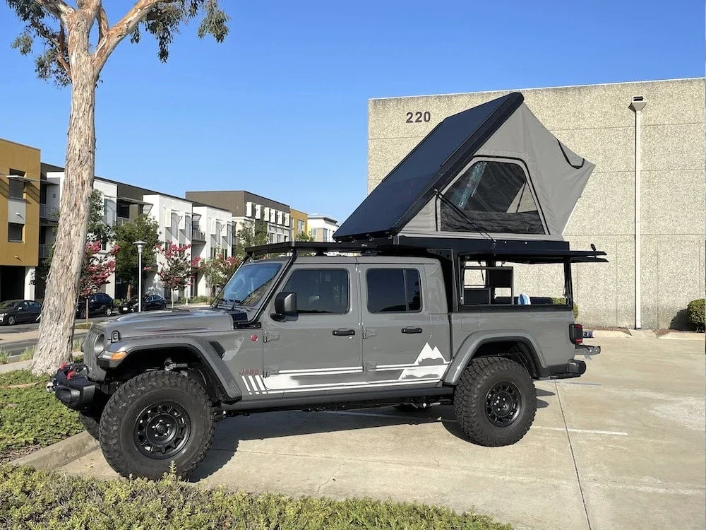 Steel Canopy Pickup Back Cover Trucks Hardtop Topper Canopy For Tacoma