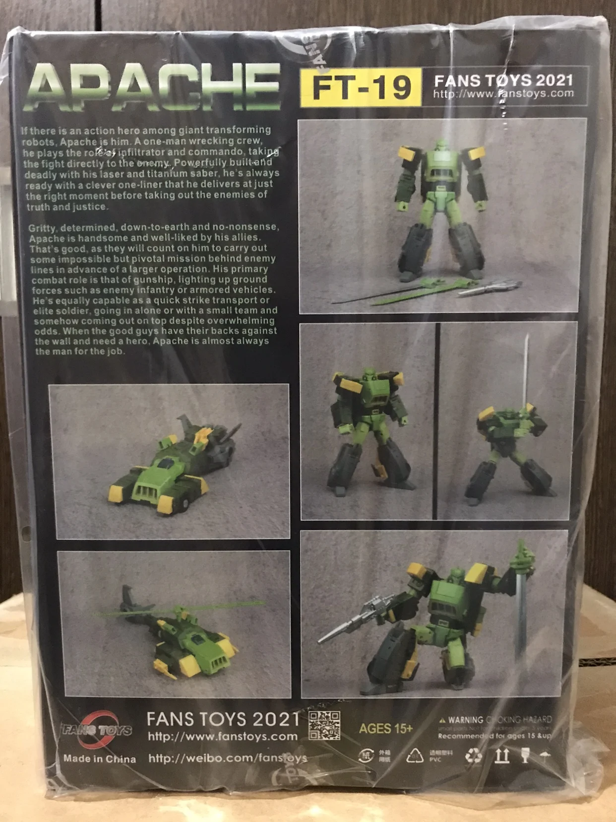 

Third party deformation toy FansToys FT-19 Spring Three Transformation Warrior