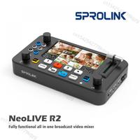 SPROLINK NEOLIVE R2 with USB 3.0 Multi-Cameras 4x HDMI-compatible Inputs Mixer Switcher Video Capture Live Stream Apps