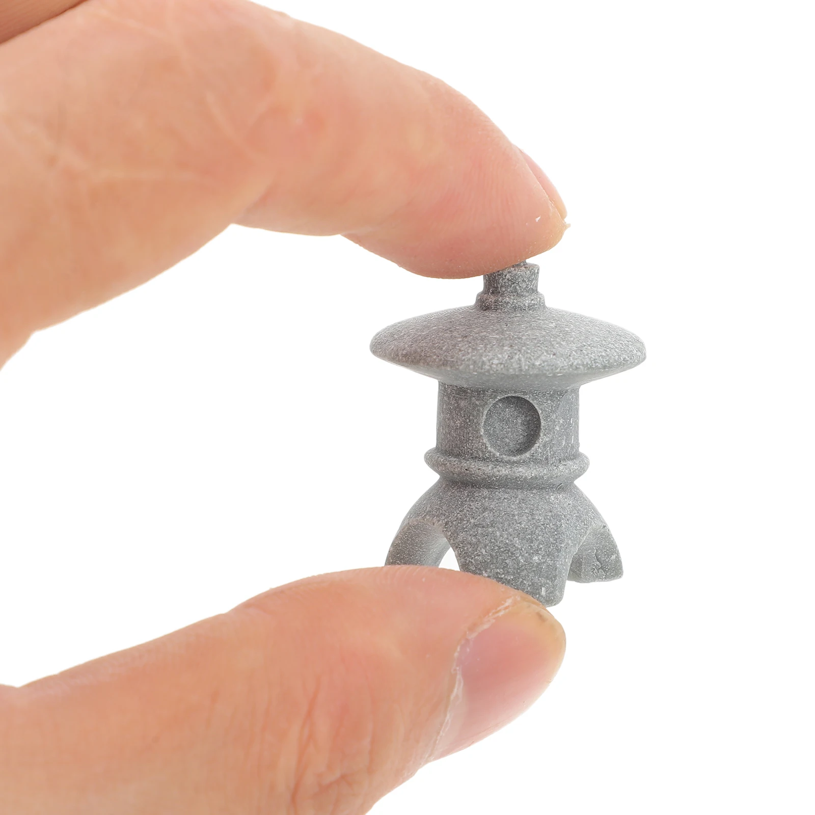 

3 шт., модель пагоды, порошковые декоративные украшения для сада, двора, бонсай, маленькая статуя, миниатюрная модель пагоды, ремесло